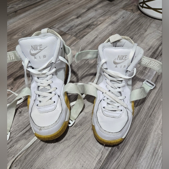 Nike Air Raid Shoes White Gum Retro DJ5974-100 Mens Size 9 - Picture 14 of 16